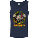 Juneteenth Black Lives Matter History Mens Vest Tank Top Navy Blue