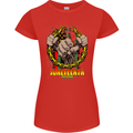 Juneteenth Black Lives Matter History Womens Petite Cut T-Shirt Red