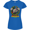 Juneteenth Black Lives Matter History Womens Petite Cut T-Shirt Royal Blue