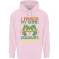 Juneteenth Gamer Gaming Video Games Childrens Kids Hoodie Light Pink