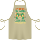 Juneteenth Gamer Gaming Video Games Cotton Apron 100% Organic Khaki