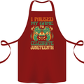 Juneteenth Gamer Gaming Video Games Cotton Apron 100% Organic Maroon