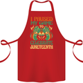 Juneteenth Gamer Gaming Video Games Cotton Apron 100% Organic Red