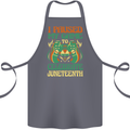 Juneteenth Gamer Gaming Video Games Cotton Apron 100% Organic Steel