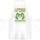 Juneteenth Gamer Gaming Video Games Cotton Apron 100% Organic White
