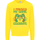Juneteenth Gamer Gaming Video Games Kids Sweatshirt Jumper Yellow