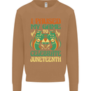 Juneteenth Gamer Gaming Video Games Mens Sweatshirt Jumper Caramel Latte