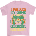 Juneteenth Gamer Gaming Video Games Mens T-Shirt 100% Cotton Light Pink