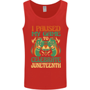 Juneteenth Gamer Gaming Video Games Mens Vest Tank Top Red