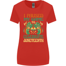 Juneteenth Gamer Gaming Video Games Womens Wider Cut T-Shirt Red