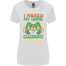 Juneteenth Gamer Gaming Video Games Womens Wider Cut T-Shirt White