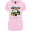 Jurassic Tour Funny Dinosaur T-Rex Womens Wider Cut T-Shirt Light Pink