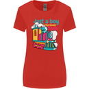 Just a Boy Who Loves Trains Spotter Engine Womens Wider Cut T-Shirt Red
