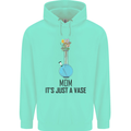 Just a Vase Funny Bong Weed Cannabis Drugs Childrens Kids Hoodie Peppermint