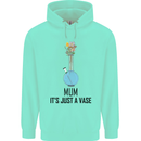 Just a Vase Funny Bong Weed Cannabis Drugs Childrens Kids Hoodie Peppermint