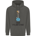 Just a Vase Funny Bong Weed Cannabis Drugs Childrens Kids Hoodie Storm Grey