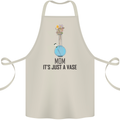Just a Vase Funny Bong Weed Cannabis Drugs Cotton Apron 100% Organic Natural