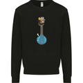 Just a Vase Funny Bong Weed Cannabis Drugs Kids Sweatshirt Jumper Black