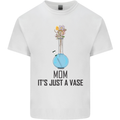 Just a Vase Funny Bong Weed Cannabis Drugs Kids T-Shirt Childrens White