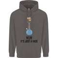 Just a Vase Funny Bong Weed Cannabis Drugs Mens 80% Cotton Hoodie Charcoal