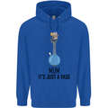 Just a Vase Funny Bong Weed Cannabis Drugs Mens 80% Cotton Hoodie Royal Blue