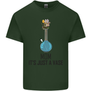 Just a Vase Funny Bong Weed Cannabis Drugs Mens Cotton T-Shirt Tee Top Forest Green