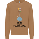 Just a Vase Funny Bong Weed Cannabis Drugs Mens Sweatshirt Jumper Caramel Latte