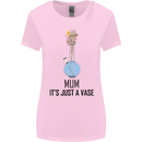 Just a Vase Funny Bong Weed Cannabis Drugs Womens Wider Cut T-Shirt Light Pink