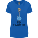 Just a Vase Funny Bong Weed Cannabis Drugs Womens Wider Cut T-Shirt Royal Blue