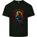 Kanata Japanese Warrior Samurai MMA Kids T-Shirt Childrens Black