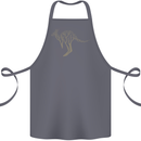 Kangaroo Ecology Cotton Apron 100% Organic Steel