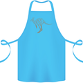 Kangaroo Ecology Cotton Apron 100% Organic Turquoise