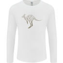 Kangaroo Ecology Mens Long Sleeve T-Shirt White