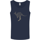 Kangaroo Ecology Mens Vest Tank Top Navy Blue