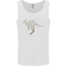 Kangaroo Ecology Mens Vest Tank Top White