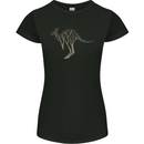 Kangaroo Ecology Womens Petite Cut T-Shirt Black