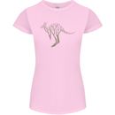 Kangaroo Ecology Womens Petite Cut T-Shirt Light Pink