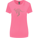 Kangaroo Ecology Womens Wider Cut T-Shirt Azalea
