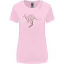 Kangaroo Ecology Womens Wider Cut T-Shirt Light Pink