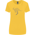 Kangaroo Ecology Womens Wider Cut T-Shirt Yellow