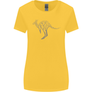 Kangaroo Ecology Womens Wider Cut T-Shirt Yellow