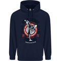Karate Good Things Mixed Martial Arts MMA Childrens Kids Hoodie Navy Blue