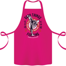 Karate Good Things Mixed Martial Arts MMA Cotton Apron 100% Organic Pink