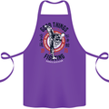 Karate Good Things Mixed Martial Arts MMA Cotton Apron 100% Organic Purple