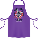 Karate Good Things Mixed Martial Arts MMA Cotton Apron 100% Organic Purple
