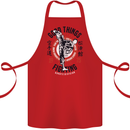 Karate Good Things Mixed Martial Arts MMA Cotton Apron 100% Organic Red