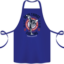 Karate Good Things Mixed Martial Arts MMA Cotton Apron 100% Organic Royal Blue