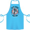 Karate Good Things Mixed Martial Arts MMA Cotton Apron 100% Organic Turquoise