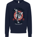 Karate Good Things Mixed Martial Arts MMA Kids Sweatshirt Jumper Navy Blue