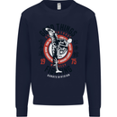 Karate Good Things Mixed Martial Arts MMA Kids Sweatshirt Jumper Navy Blue